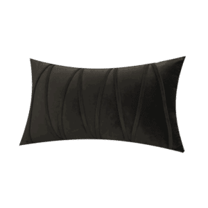 Ziggy Lumbar Pillow, Black