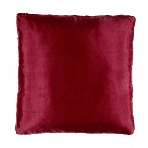 Dupioni Pillow, Burgundy