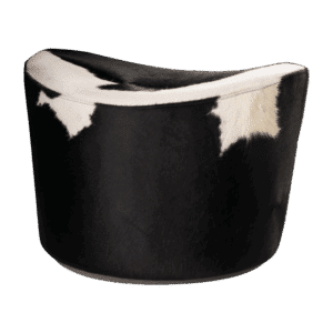 Cowhide Ottoman