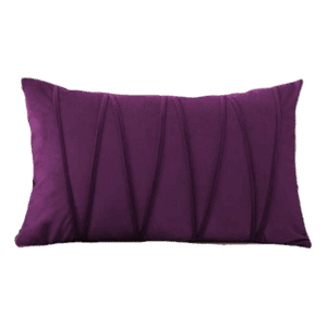 Ziggy Lumbar Pillow, Plum