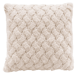 Knit Ivory Pillow