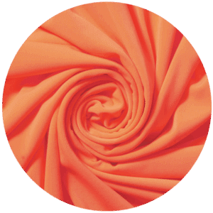 Party Knit Drape - Tangerine