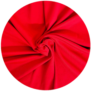 Party Knit Drape - Candy Apple