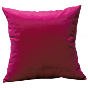 Velvet Pillow, Raspberry