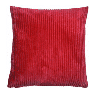 Red Corduroy Pillow