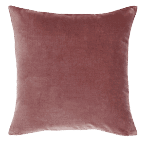 Velvet Pillow, Rosewood