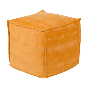Saffron Cube Pouf