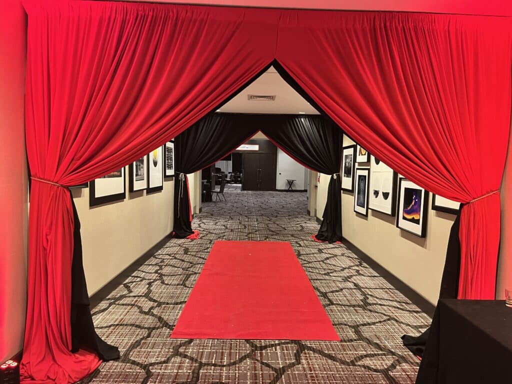 Event Draping Tunnel