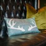 Antler Herrringbone Lumbar Pillow 1