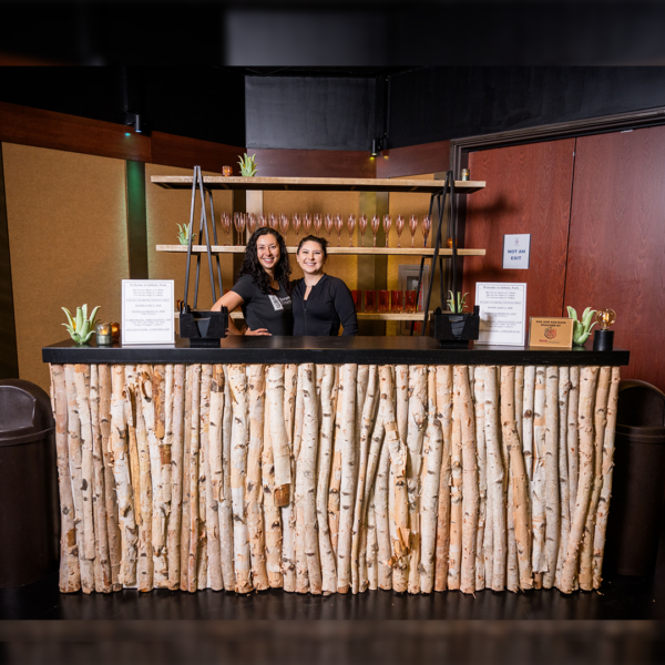 Birch Log Bar Black Top 1 Birch Log Bar Black Top 1