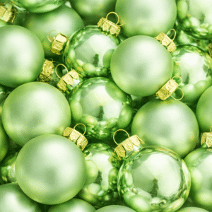 Christmas Ornaments, Green