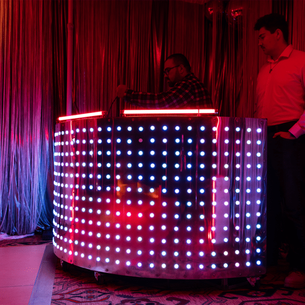LED DJ Booth Facade 1 LED DJ Booth Facade 1