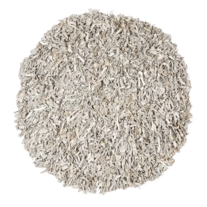 Leather Shag Rug