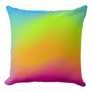 Neon Wave Pillow