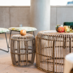 Rattan End Table 1