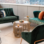Rattan End Table 2