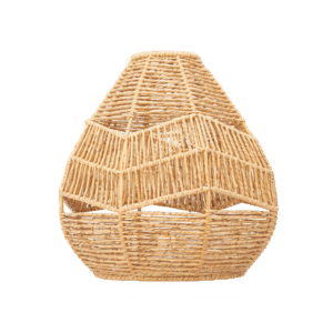 Woven Pendant Chandelier, Teardrop