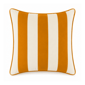 Orange Stripe Pillow