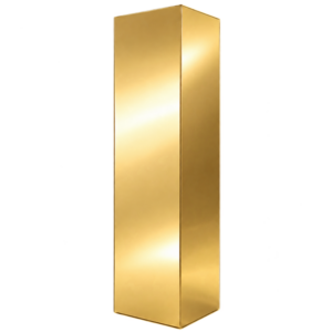 Mirrored Pillar, Gold